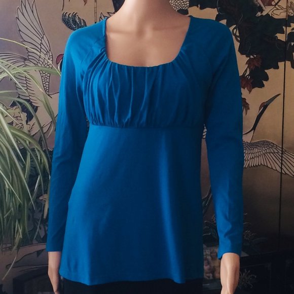 Sundance Blue Top, Size Small - Picture 4 of 6